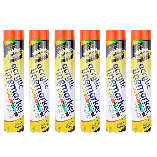 Orange line marking - marking, paint