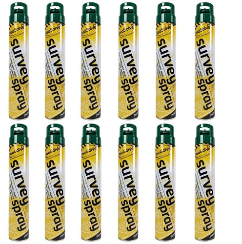 Green survey line marking - 12,