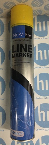 Yellow line marking spray - yellow,